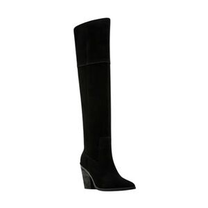 NWOT Blondo Windie Black Waterproof Suede Knee High Boots – Sz 9.5M